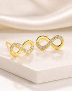 Infinity Lumière Stud Earrings
