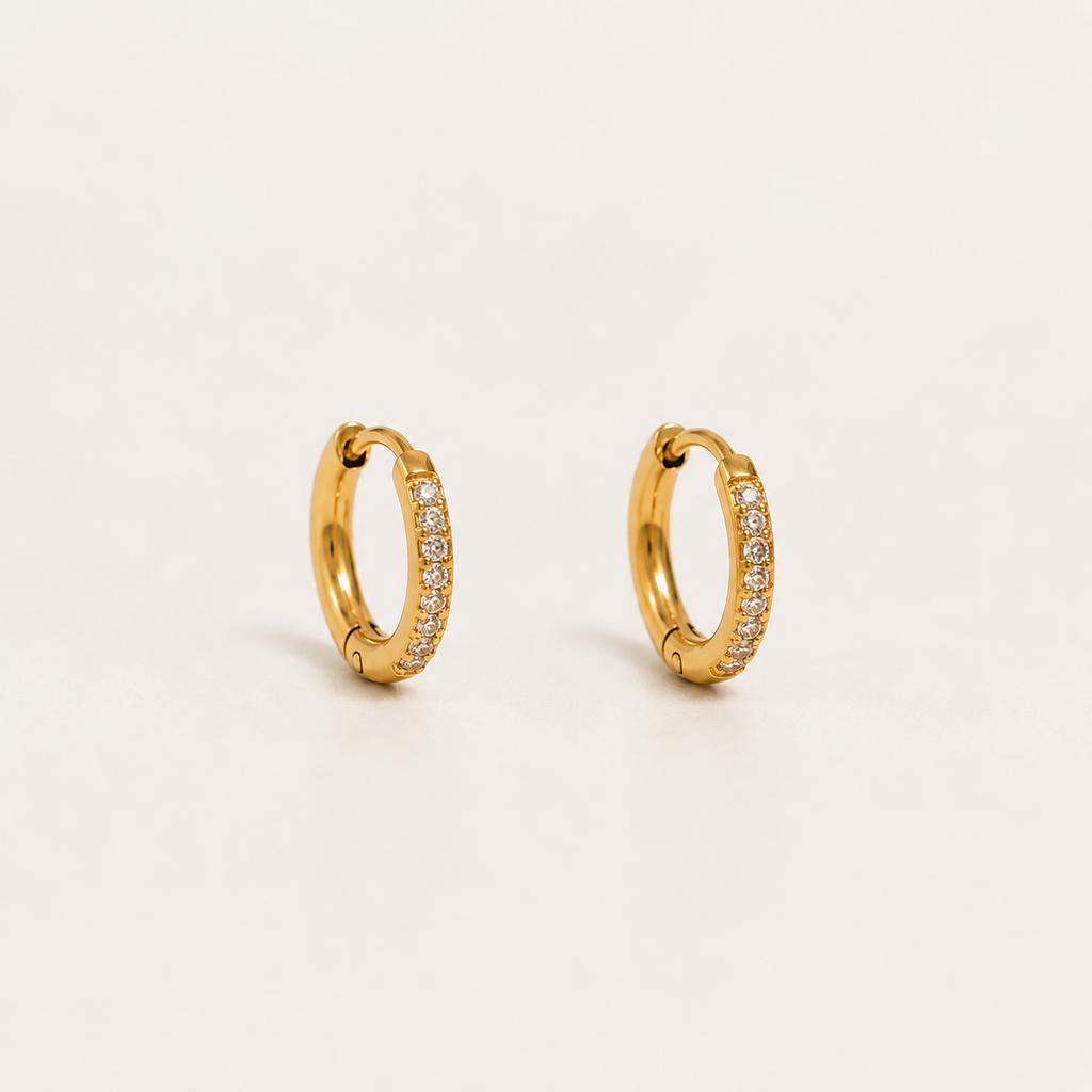 Elegant Gold Hoop Earrings
