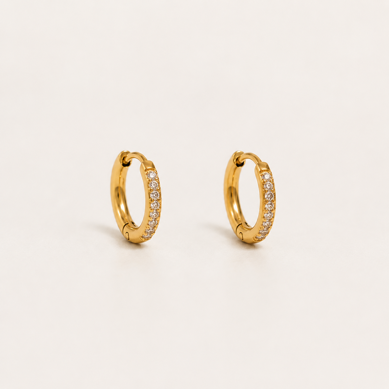 Elegant Gold Hoop Earrings