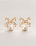 Perla Bow Earrings
