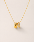 Pavé Duo Charm Necklace