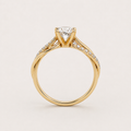 Classic Gold Cubic Zirconia Eternity Ring
