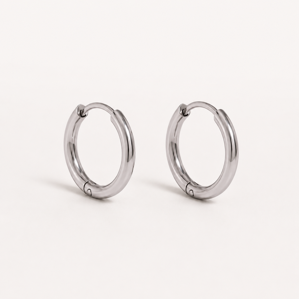 Elegant Gold Hoop Earrings