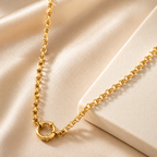 Minimalist Gold Link Necklace