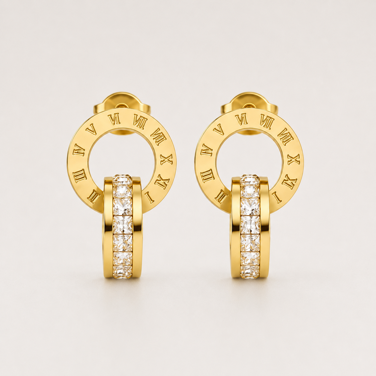 Essential Round Stud Earrings
