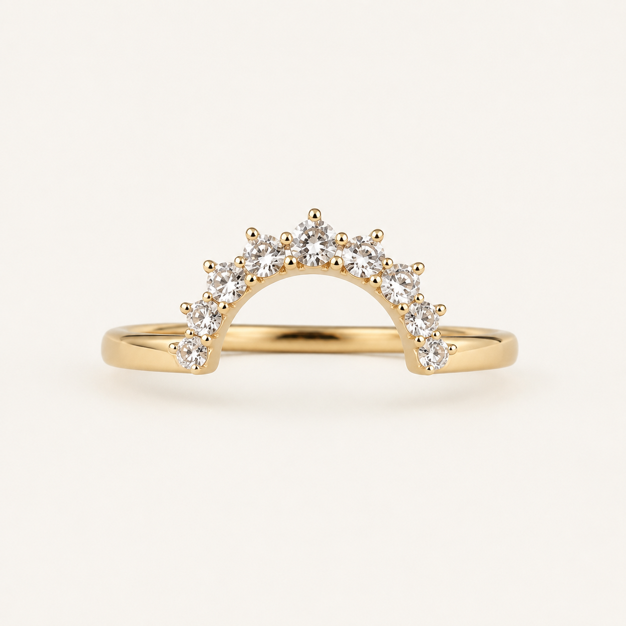 Radiant Square Ring Set