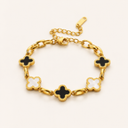 Klee-Armband aus Titanstahl