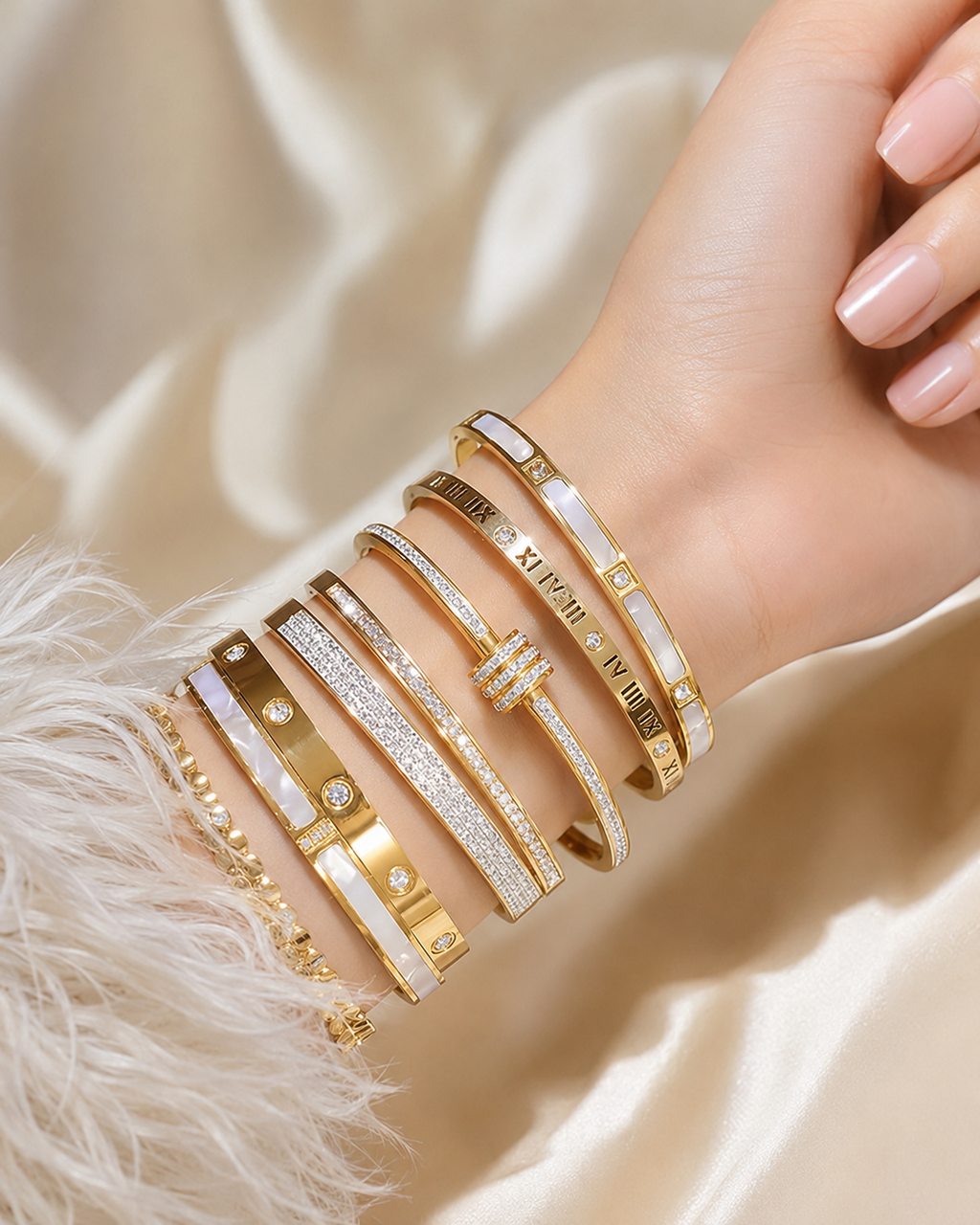 Éclat Doré Bangle