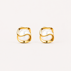 Freshwater Pearl Gold-Plated Stud Earrings