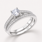 Tourmaline Halo Ring 925