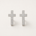 Éclat Cross Stud Earrings