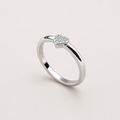Amora Heart Ring in 925 Sterling Silver