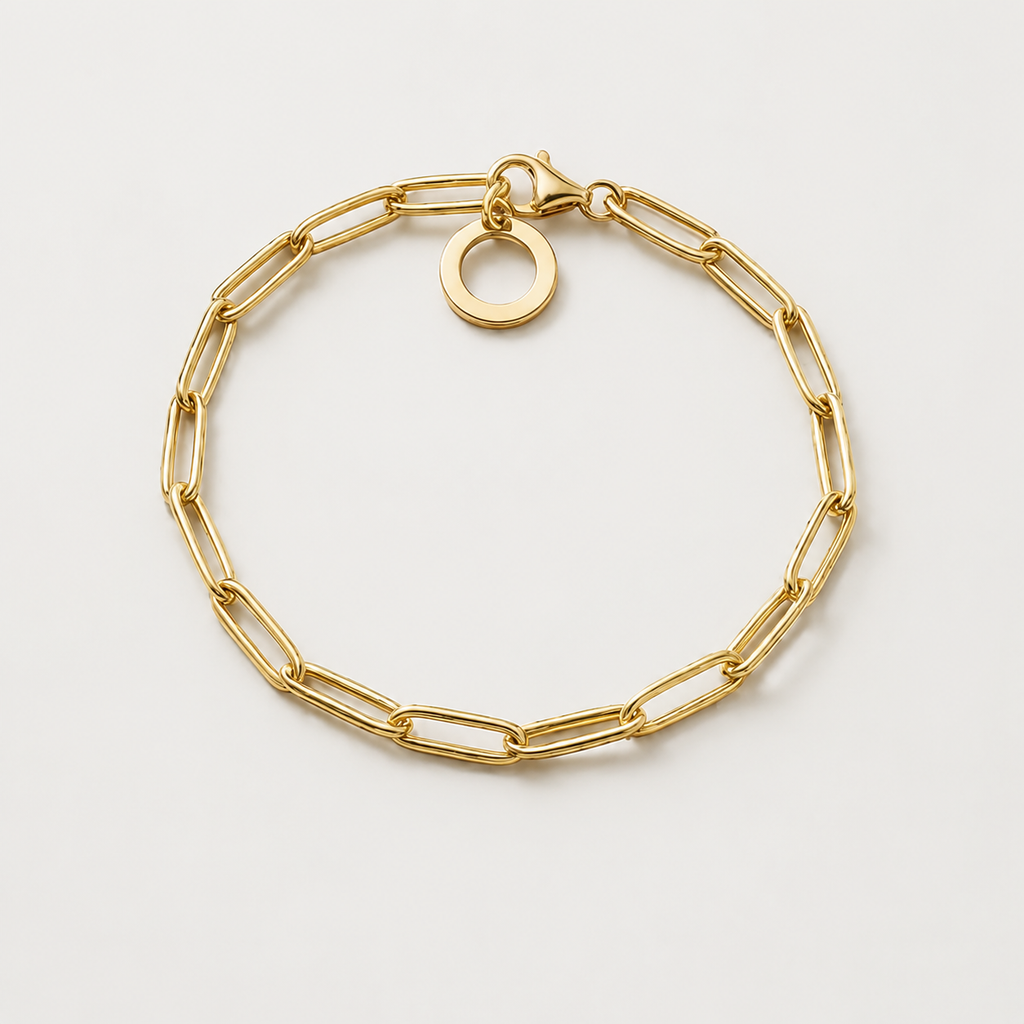 Aurelia Link Bracelet in 925 Sterling Silver