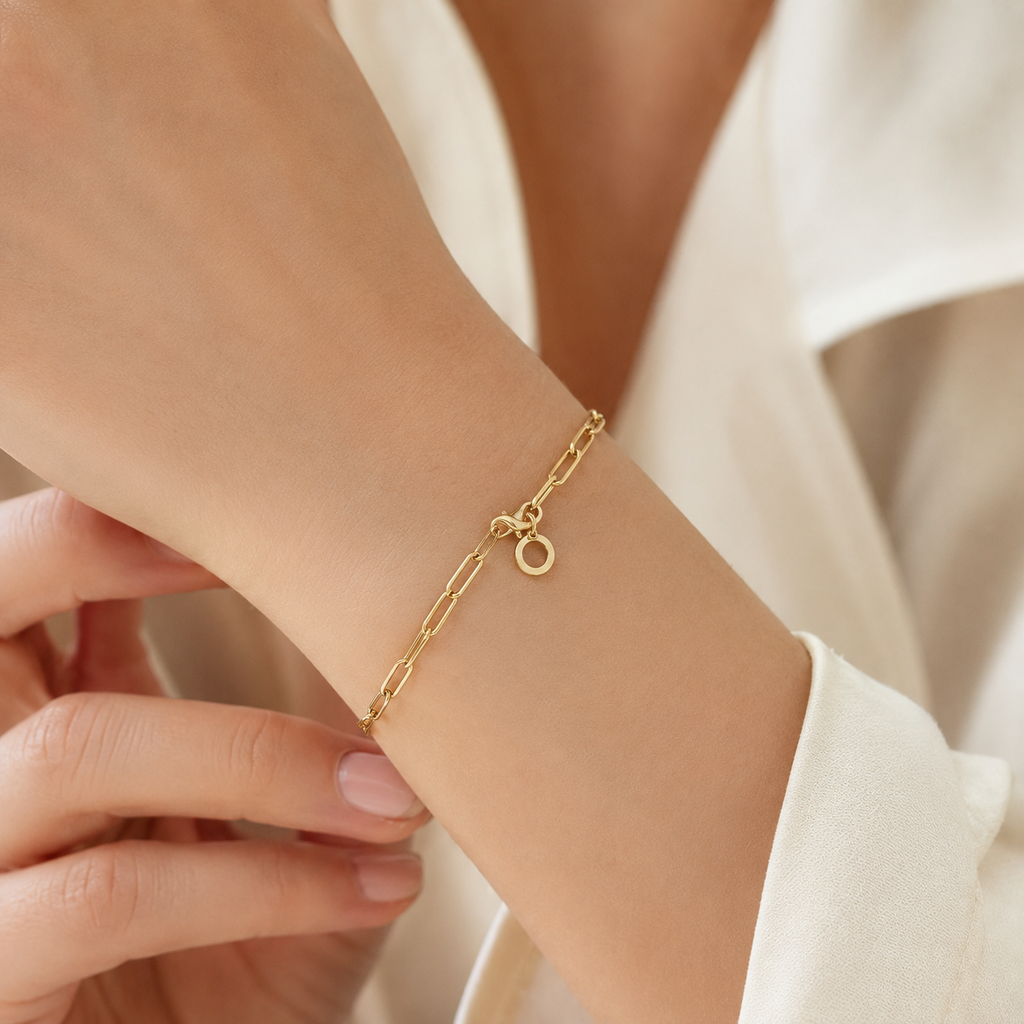 Aurelia Link Bracelet in 925 Sterling Silver