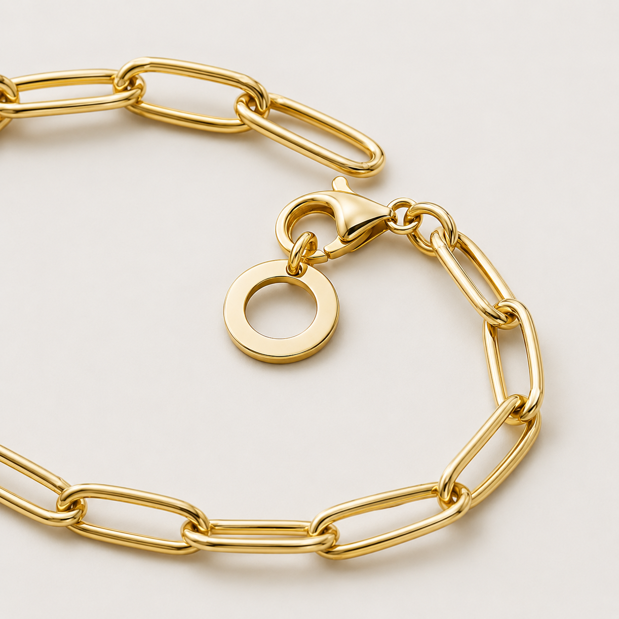 Aurelia Link Bracelet in 925 Sterling Silver