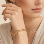 Geometric Stainless Steel Bracelet