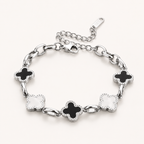 Clover Titanium Steel Bracelet
