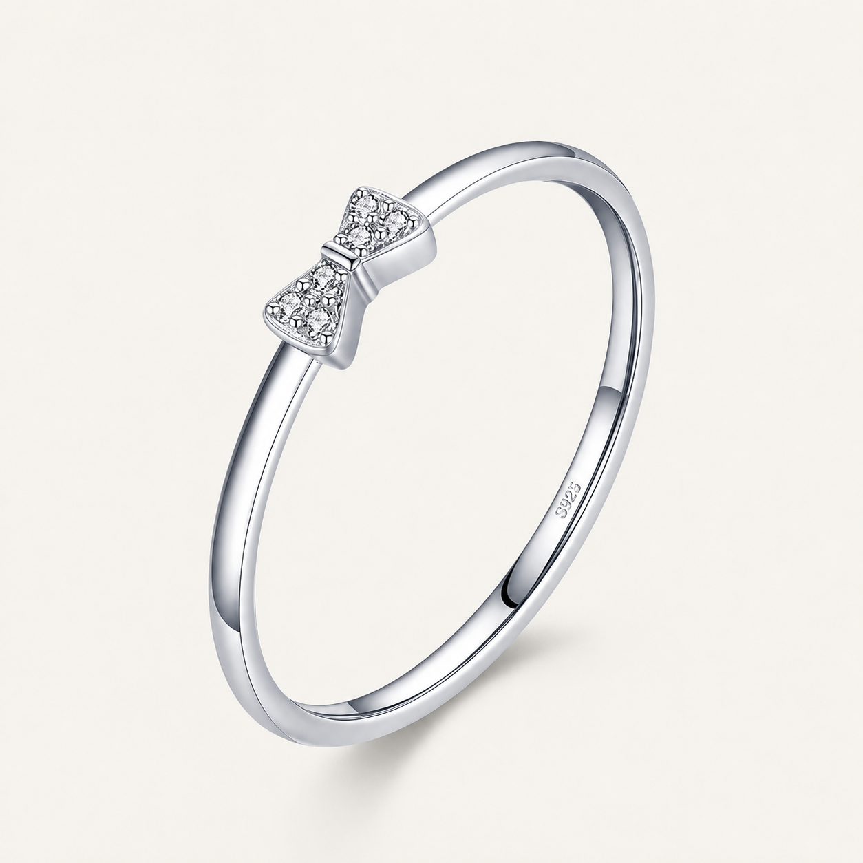 S925 Solitaire Rings — Delicate Stone Collection