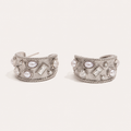 Elegant Pearl Hoop Earrings