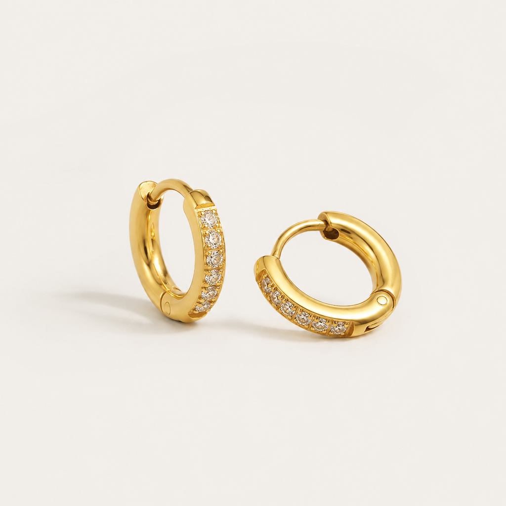 Elegant Gold Hoop Earrings