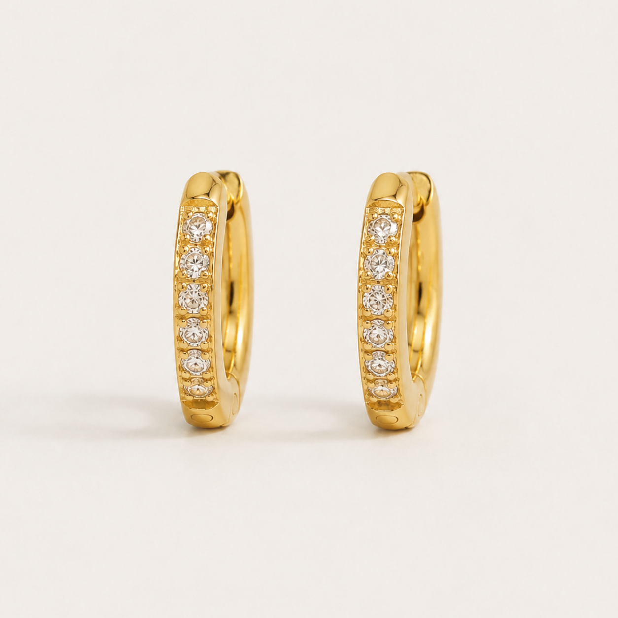 Elegant Gold Hoop Earrings