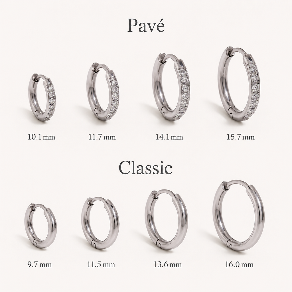 Elegant Gold Hoop Earrings