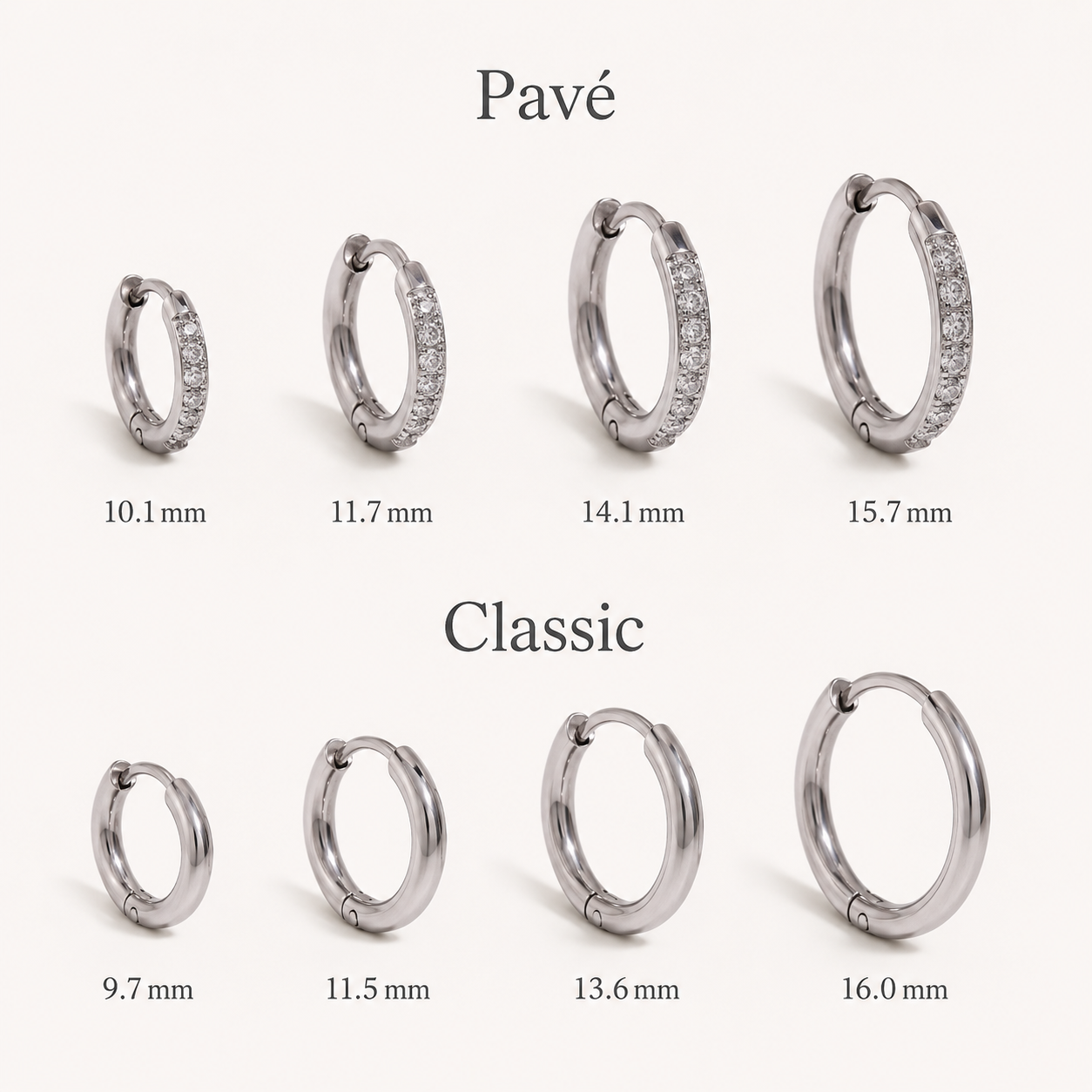 Elegant Gold Hoop Earrings
