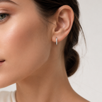 Elegant Gold Hoop Earrings