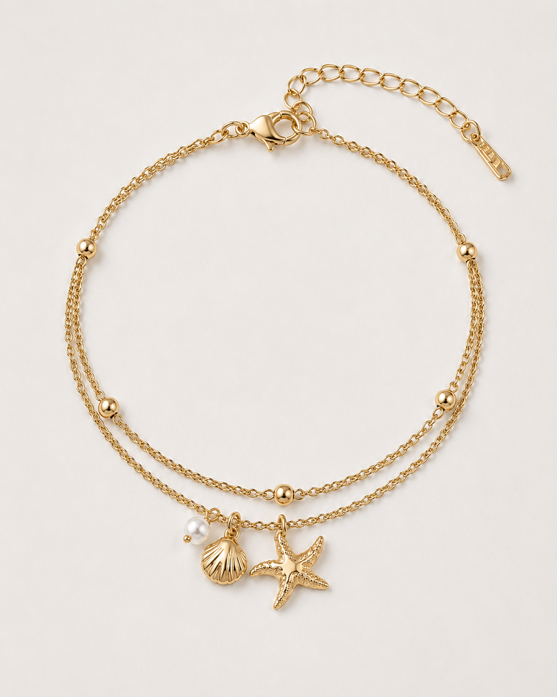 Riviera Shell Anklet