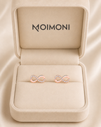 Infinity Lumière Stud Earrings