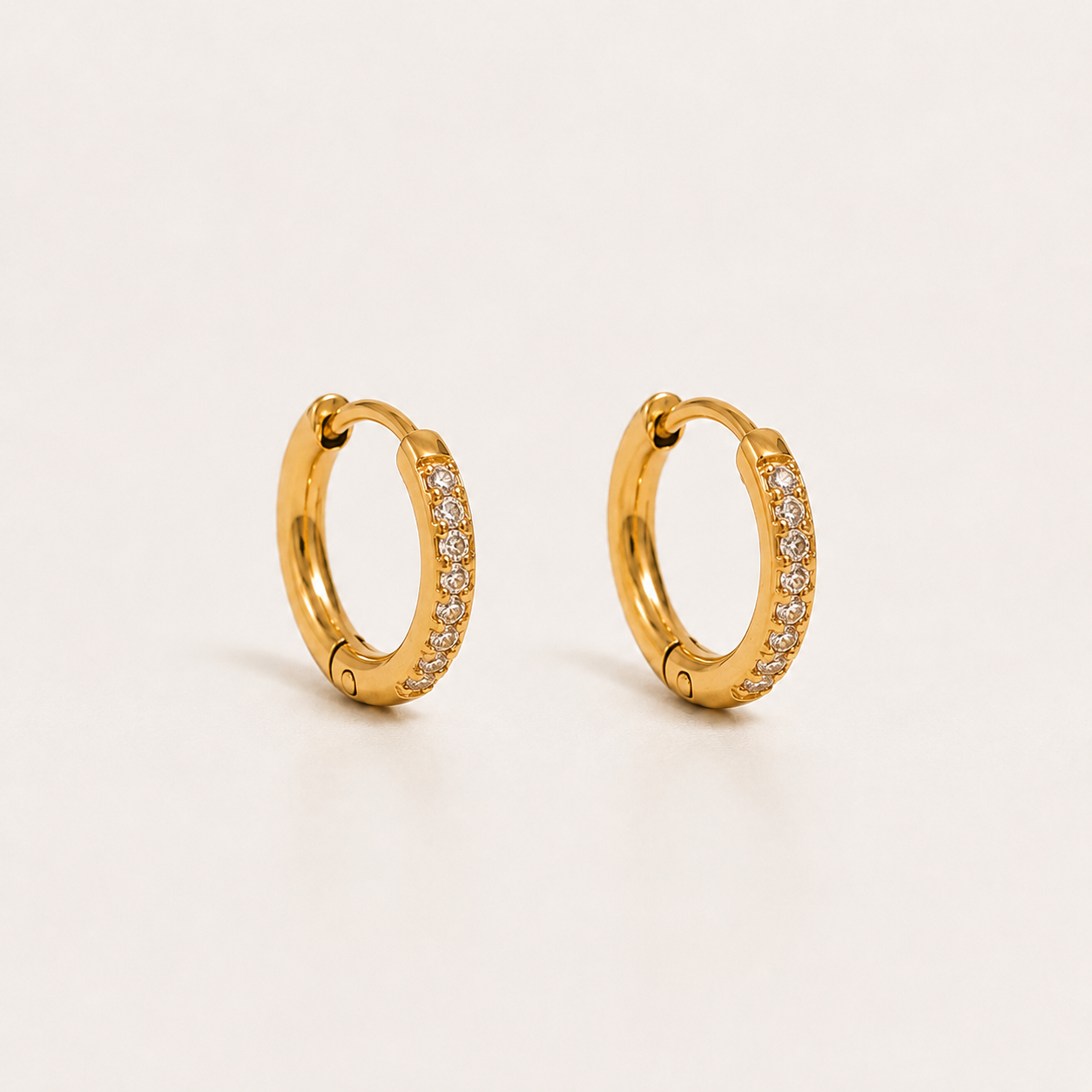 Elegant Gold Hoop Earrings
