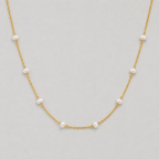 Elegant Pearl Gold Jewelry Set