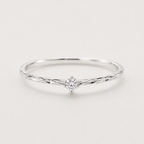Bague enroulée Lumière – argent sterling 925  