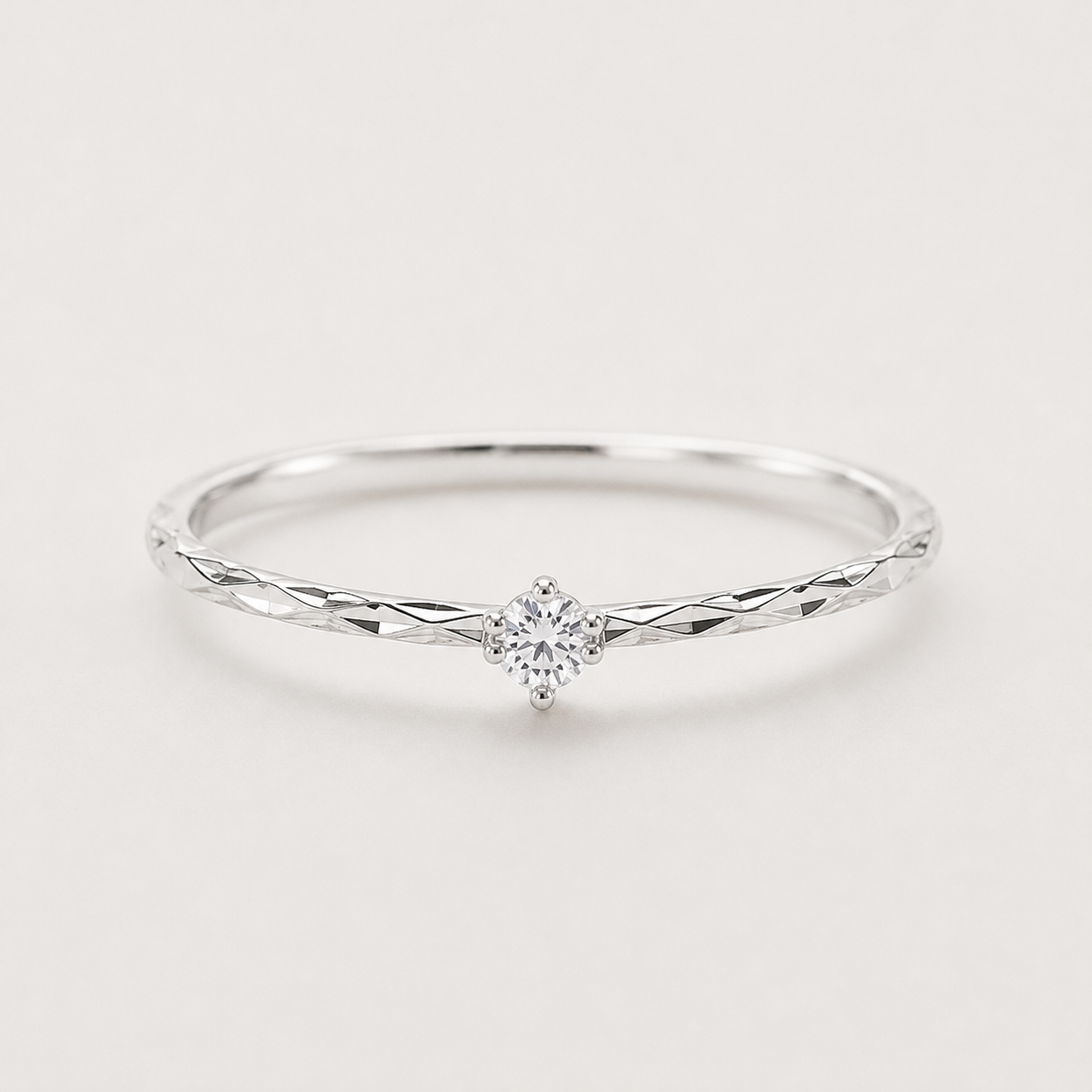 Bague enroulée Lumière – argent sterling 925  