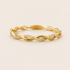 Twisted 925 Sterling Silver Ring