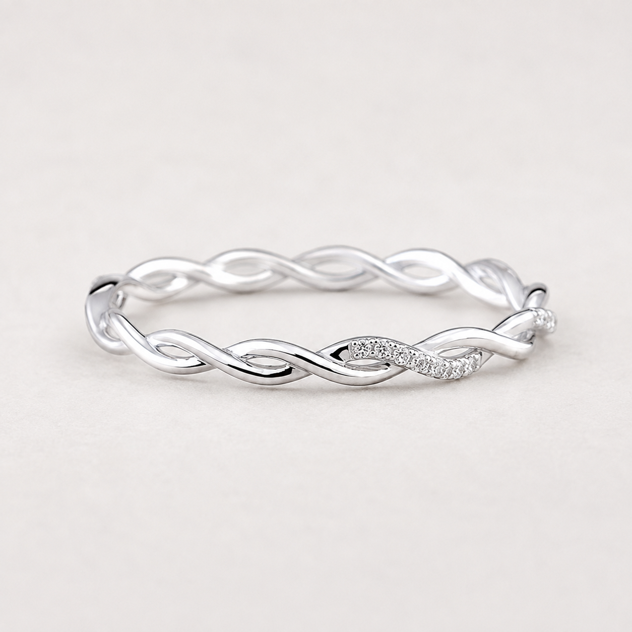 Twisted 925 Sterling Silver Ring