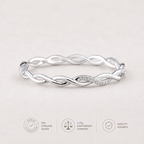 Twisted 925 Sterling Silver Ring