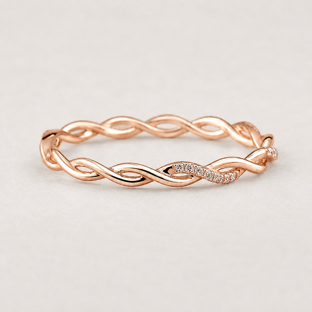 Twisted 925 Sterling Silver Ring