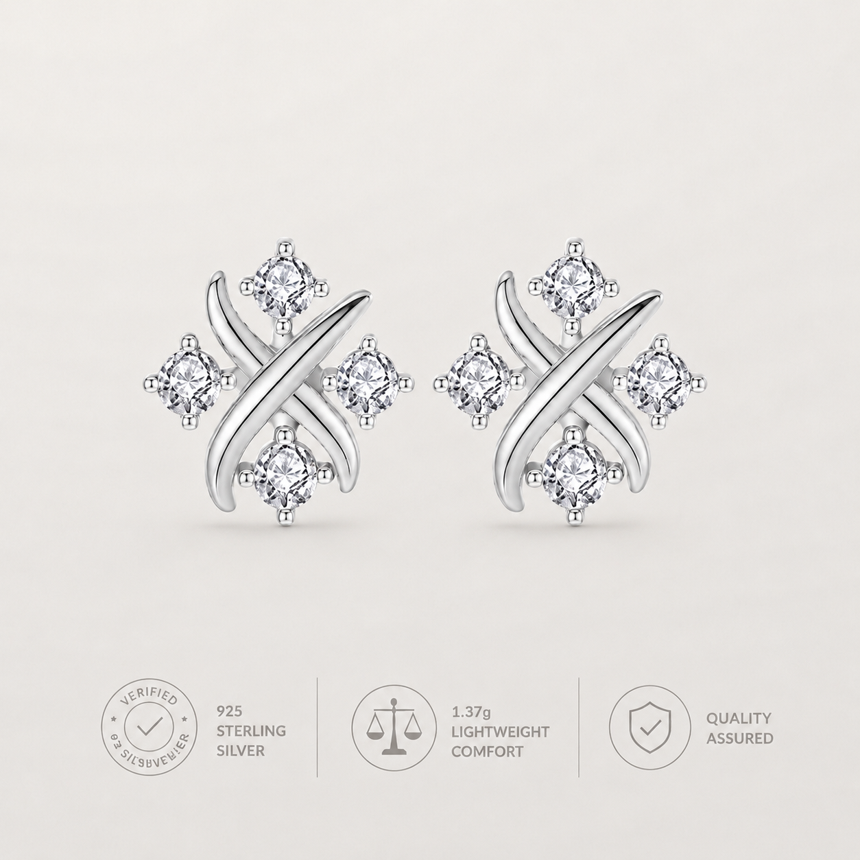Echte 925 Sterling Silber Zirkon CZ Stern Ohrstecker Brincos für modische Frauen Party Süßer feiner Schmuck Minimalistische Accessoires