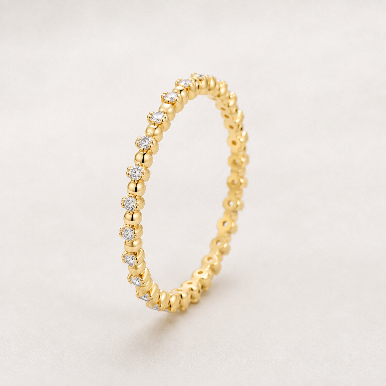 Delicacy Dots Ring — 925 Sterling Silver