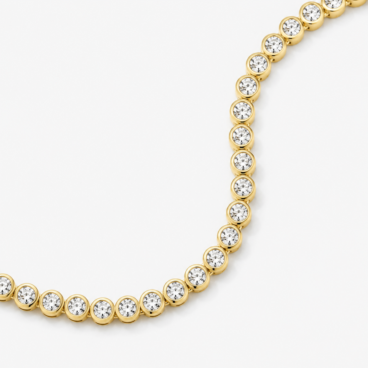 Classic Tennis Bracelet — CZ Crystals