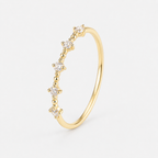 Cubic Zirconia Thin Band Ring