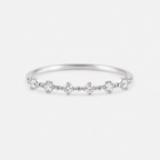 Cubic Zirconia Thin Band Ring