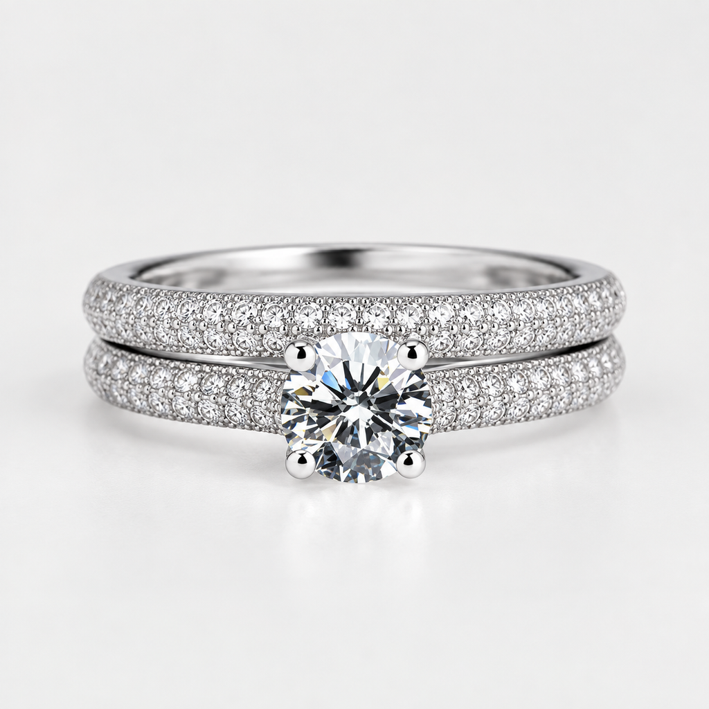 Anello Tourmaline Halo 925