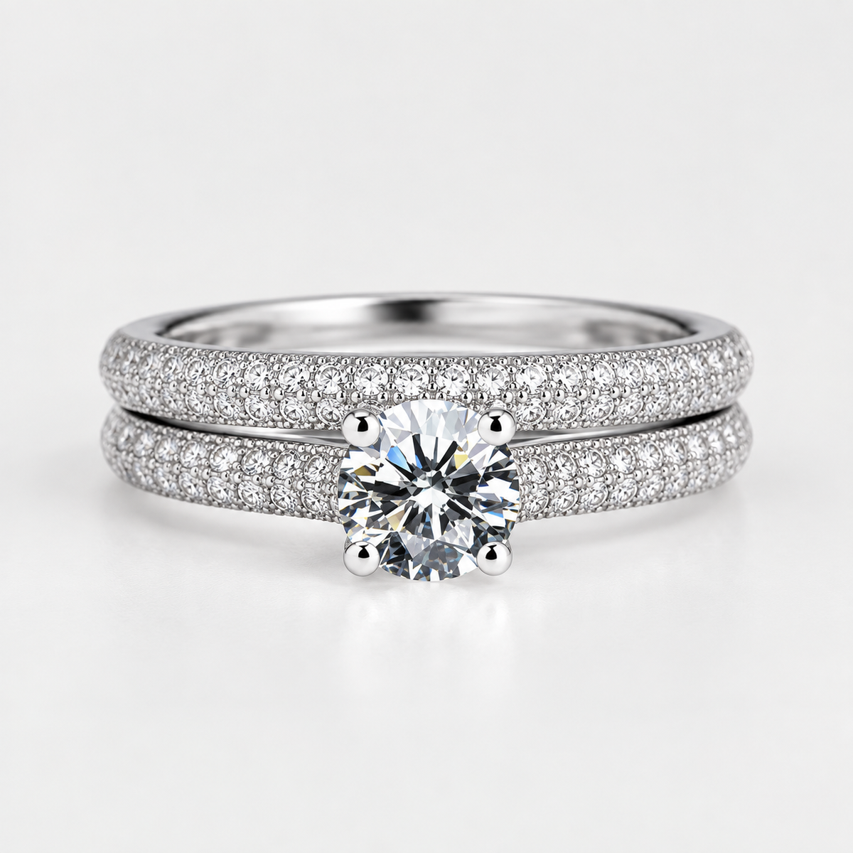 Turmalin-Halo-Ring 925er