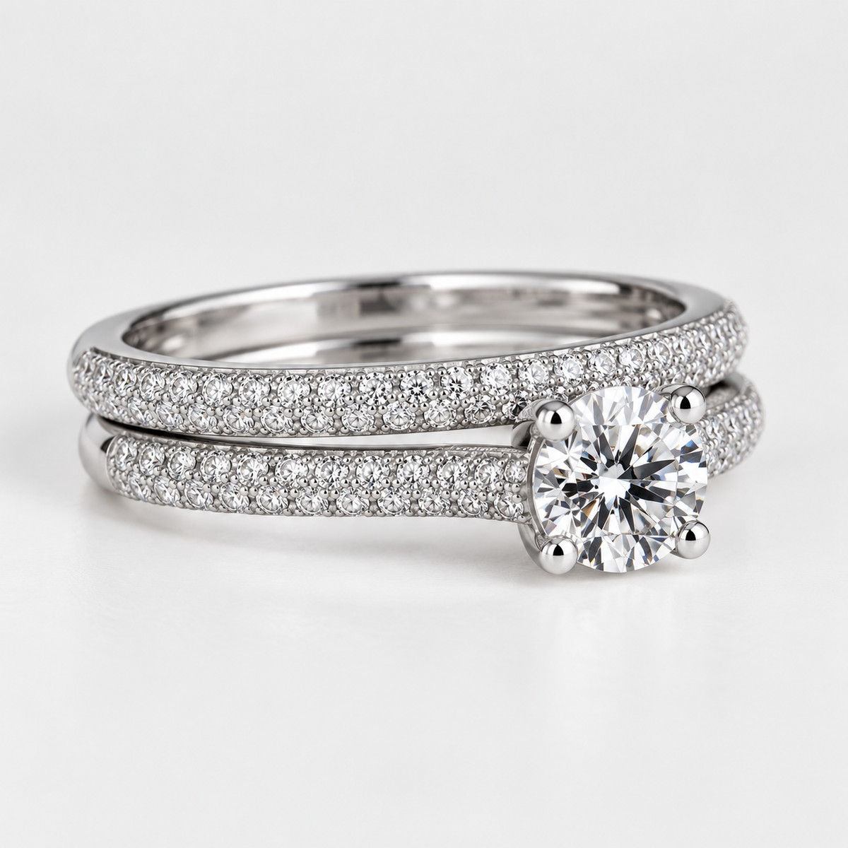 Turmalin-Halo-Ring 925er