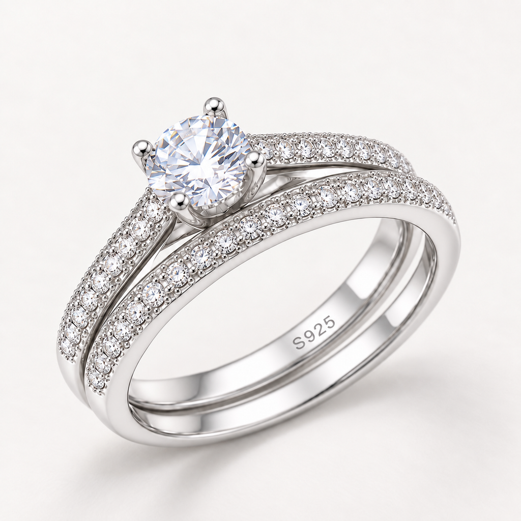 Anello Tourmaline Halo 925