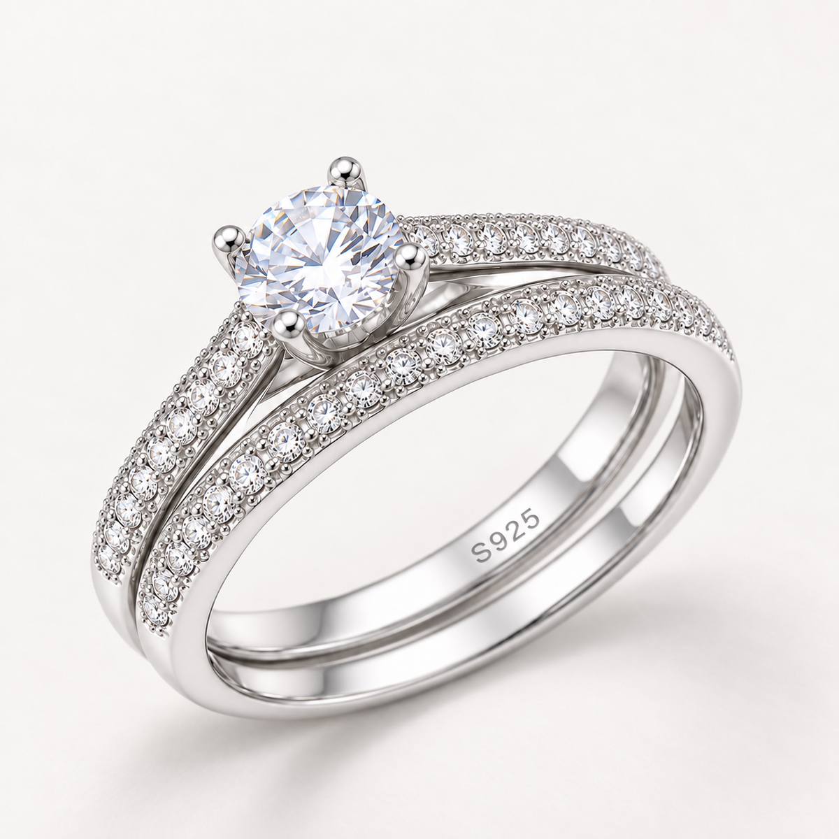 Turmalin-Halo-Ring 925er