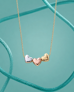 Three Hearts Elegance Necklace