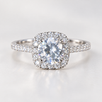 925 Sterling Silver Heart Zircon Ring for Women – Elegant Statement Jewelry